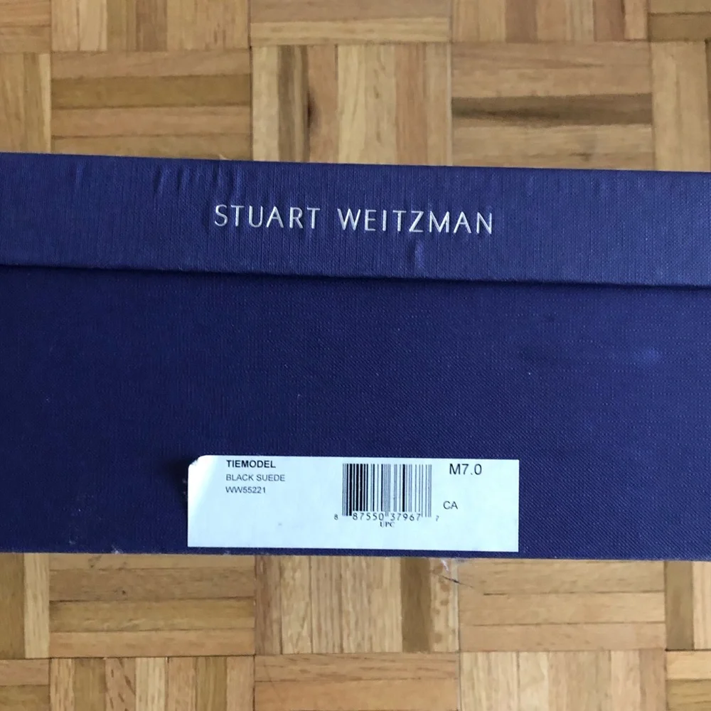 Stuart Weitzman TieModel Suede Over-The-Knee Boots - Picture 5 of 6